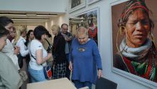  Wizyta Elżbiety Dzikowskiej w Mediatece - foto