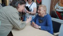  Wizyta Elżbiety Dzikowskiej w Mediatece - foto