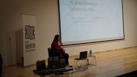 Spotkanie autorskie ze Stefanią Lazar w Auli Zagłębiowskiej Mediateki